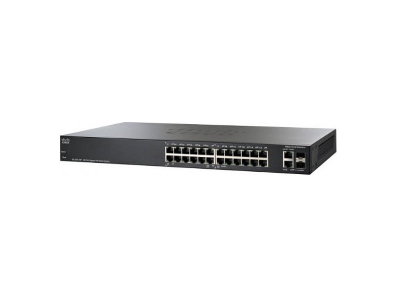 SG250-26HP-K9-EU  Коммутатор 26-портовый Cisco SG250-26HP 26-port Gigabit PoE Switch