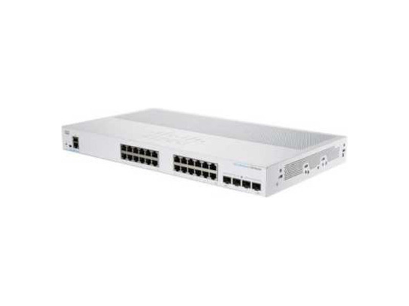 CBS350-24T-4G-EU  Коммутатор 24-портовый Cisco CBS350 Managed 24-port GE, 4x1G SFP