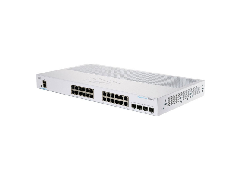 CBS350-24T-4X-EU  Коммутатор 24-портовый Cisco CBS350 Managed 24-port GE, 4x10G SFP+ (repl. For SG350X-24-K9-EU)