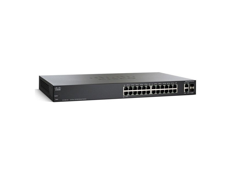 SF350-24-K9-EU  Коммутатор 24-портовый Cisco SF350-24 24-port 10/ 100 Managed Switch