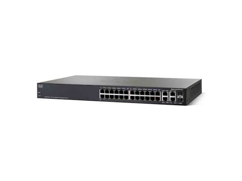 SG350-28-K9-EU  Коммутатор 28-портовый Cisco SG350-28 28-port Gigabit Managed Switch