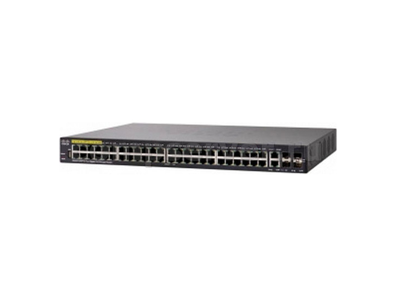 SG350-52MP-K9-EU  Коммутатор 52-портовый Cisco SG350-52MP 52-port Gigabit Max-PoE Managed Switch