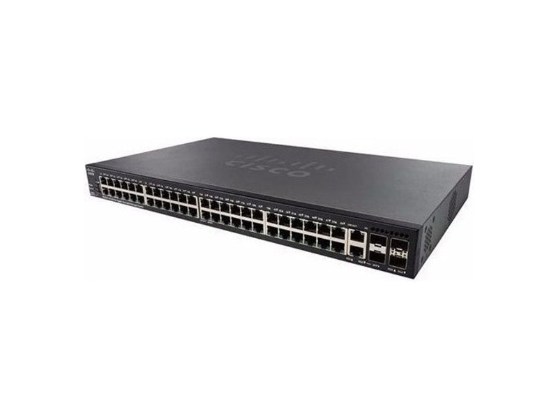 SG350X-48-K9-EU  Коммутатор 48-портовый Cisco SG350X-48 48-port Gigabit Stackable Switch