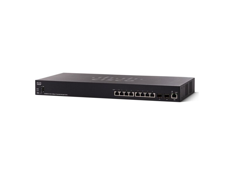 SX350X-08-K9-EU  Коммутатор 8-портовый Cisco SX350X-08 8 Port 10GBase-T Stackable Managed Switch