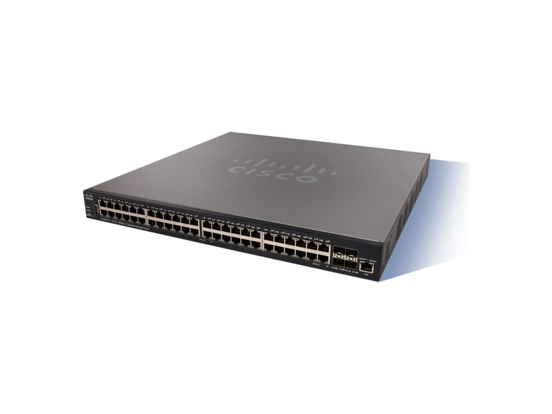 SX350X-52-K9-EU  Коммутатор 52-портовый Cisco SX350X-52 52-Port 10GBase-T Stackable Managed Switch