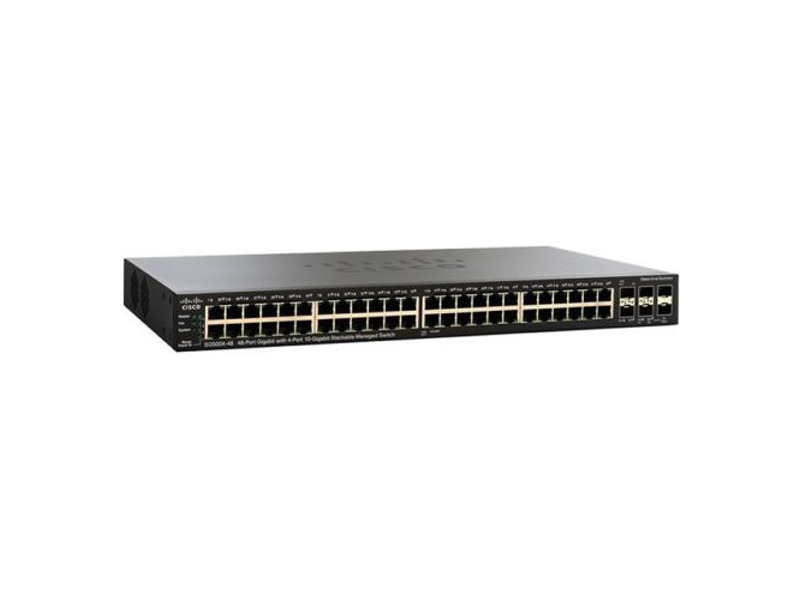 SG550X-48-K9-EU  Коммутатор 48-портовый Cisco SG550X-48 48-port Gigabit Stackable Switch
