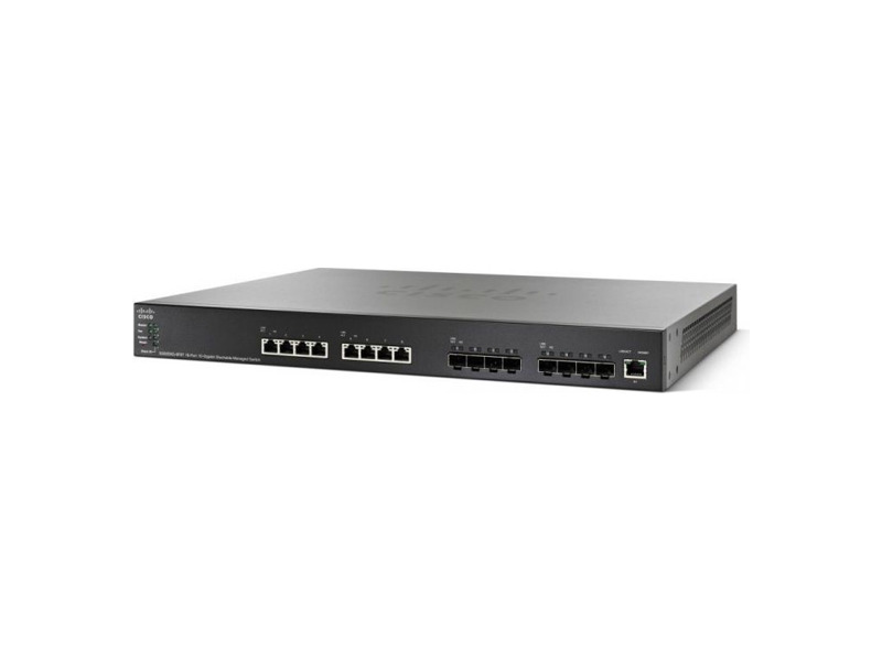 SG550XG-8F8T-K9-EU  Коммутатор 16-портовый Cisco SG550XG-8F8T 16-Port 10G Stackable Managed Switch