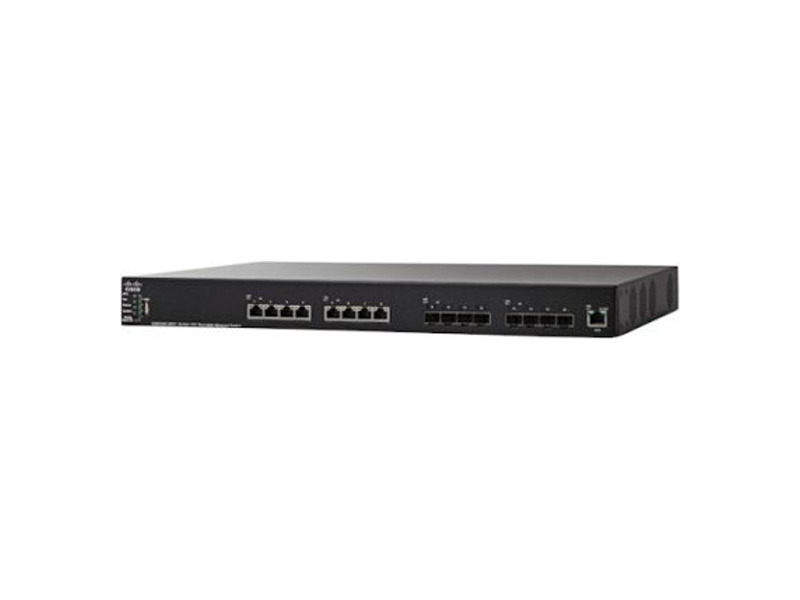 SX550X-16FT-K9-EU  Коммутатор 16-портовый Cisco SX550X-16FT 16-Port 10G Stackable Managed Switch (Repl. For SG550XG-8F8T-K9-EU)
