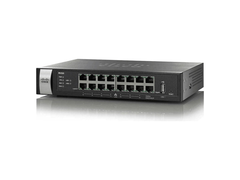RV325-WB-K8-RU  Маршрутизатор Cisco RV325 VPN Router with Web Filtering