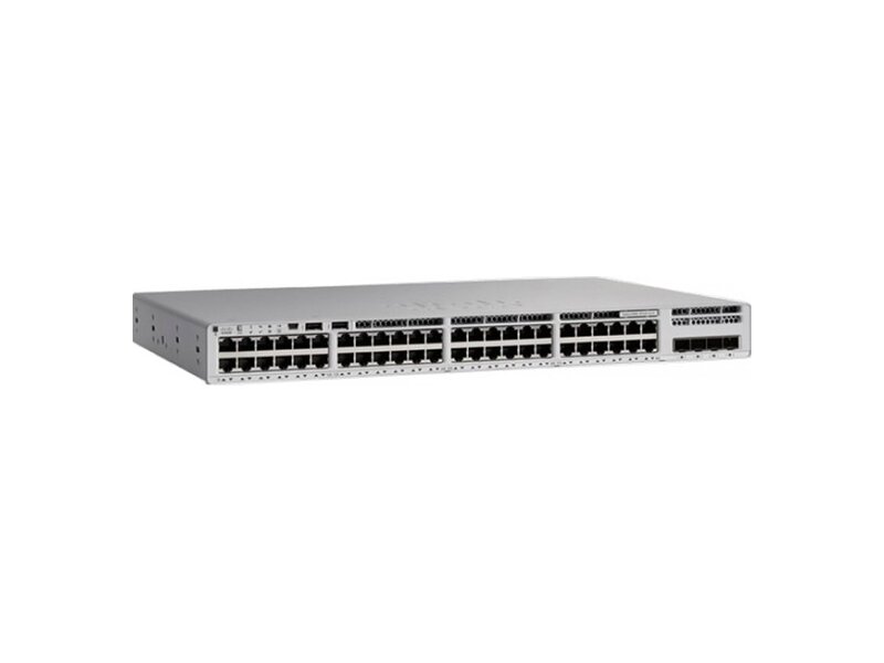 C9200L-48T-4X-E  Коммутатор Cisco Catalyst 9200L 48-port data, 4 x 10G , Network Essentials