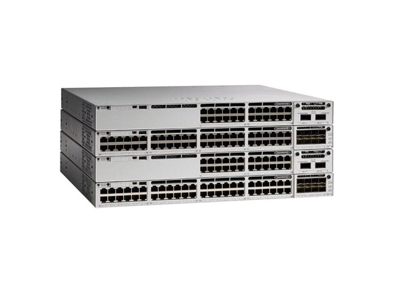 C9300L-48P-4G-A  Коммутатор Cisco Catalyst 9300L 48p PoE, Network Advantage , 4x1G Uplink 1