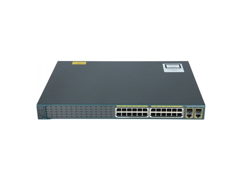 WS-C2960R+24PC-S  Catalyst 2960 Plus 24 10/ 100 PoE + 2 T/ SFP LAN Lite, Russia