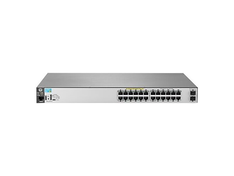 J9854A#ABB  Коммутатор HPE Aruba 2530 24G PoE+ 2SFP+ Switch (24x 10/ 100/ 1000 + 2x SFP+, Managed, L2, virtual stacking, POE+ 195W, 19'')