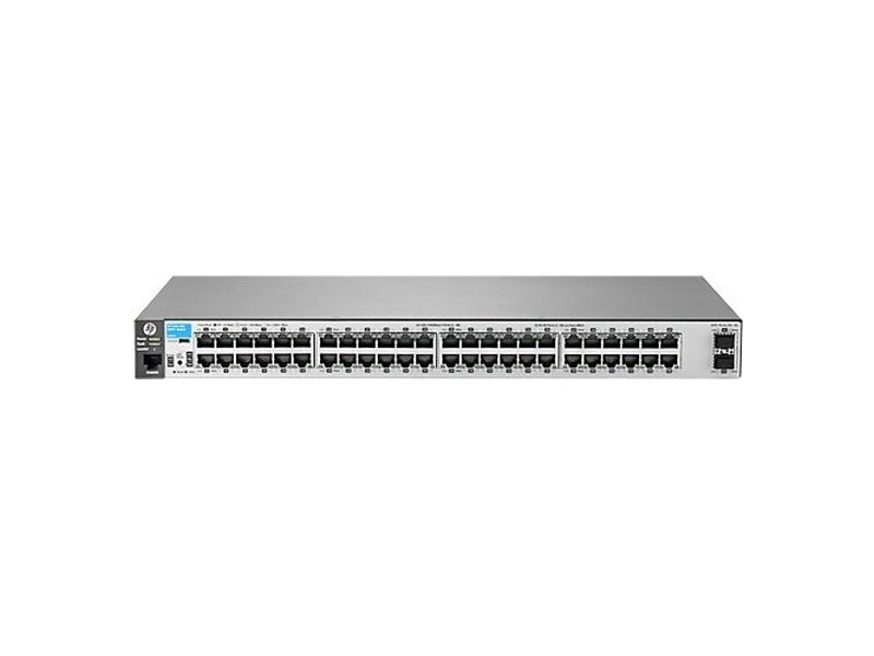 J9855A#ABB  Коммутатор HPE Aruba 2530 48G 2SFP+ Switch (48x 10/ 100/ 1000 + 2x SFP+, Managed, L2, virtual stacking, 19'')