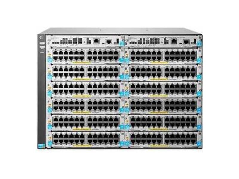 J9822A#ABB  Коммутатор HPE Aruba 5412R zl2 Switch (12 open module slots Supports a max of 288 autosensing 10/ 100/ 1000 ports or 288 SFP ports or 96 SFP+ ports or 96 HPE Smart Rate Multi-Gigabit or 24 40GbE ports, or a combination)