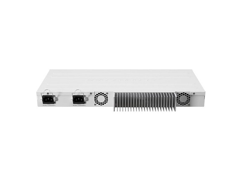 CCR2004-1G-12S+2XS  Маршрутизатор MikroTik Cloud Core Router 2004-1G-12S+2XS with Annapurna Alpine AL32400 Cortex A57 CPU (4-cores, 1.7GHz per core), 4GB RAM, 1x Gigabit RJ45 port, 12x 10G SFP+ cages, 2 x 25G SFP28 cages, RouterOS L6 1