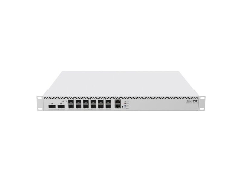 CCR2216-1G-12XS-2XQ  Роутер MikroTik Cloud Core Router 2216-1G-12XS-2XQ with Amazon Annapurna Labs Alpine v3 AL73400 CPU (16-cores, 2GHz per core) and Marvell Prestera Aldrin2 switch-chip, 16GB RAM, 2x100G QSFP cages, 14x25G SFP