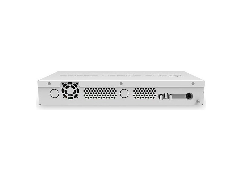 CRS326-24G-2S+IN  Маршрутизатор MikroTik Cloud Router Switch 326-24G-2S+IN with 800 MHz CPU, 512MB RAM, 24xGigabit LAN, 2xSFP+ cages, RouterOS L5 or SwitchOS (dual boot), desktop case, PSU 1