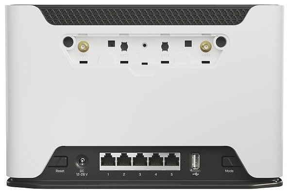 RBD53G-5HacD2HnD-TC-EG12-EA  Модуль MikroTik Chateau LTE12 kit with 716MHz four core CPU, 256MB RAM, 5 x Gigabit LAN, two wireless interfaces (built-in 2.4Ghz 802.11b/ g/ n two chain wireless with integrated antennas, built-in 5Ghz 802.11 1