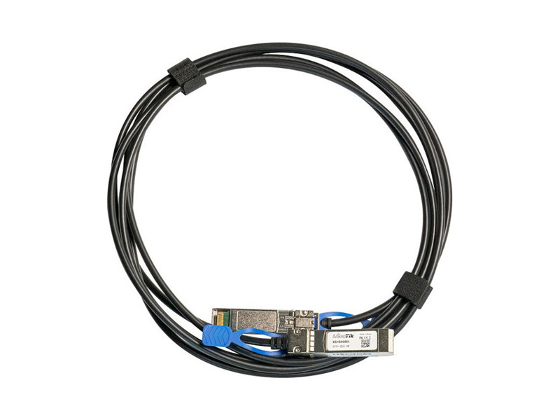 XS+DA0001  Кабель MikroTik SFP/ SFP+/ SFP28 1/ 10/ 25G direct attach cable, 1m
