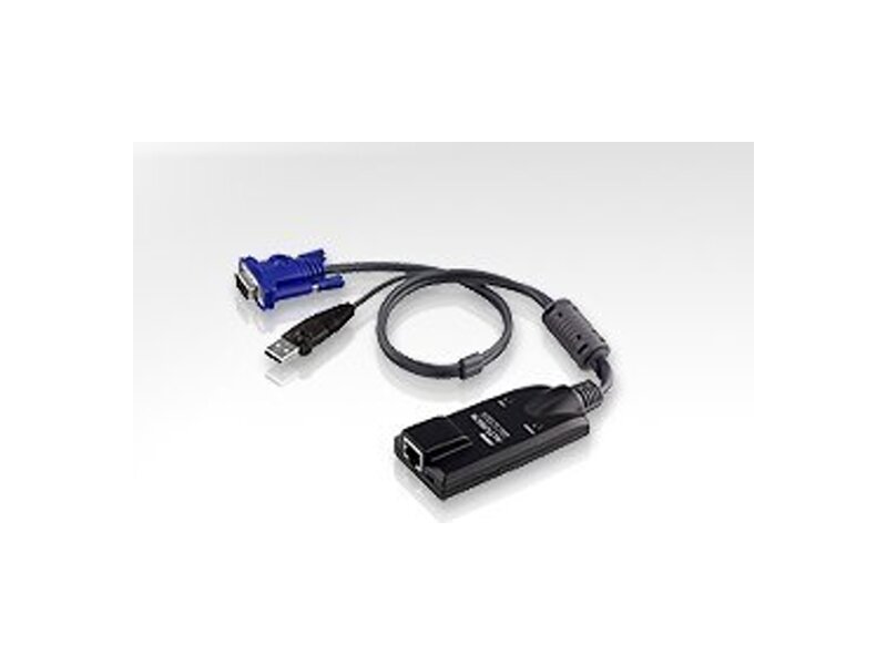 KA7570-AX  Модуль удлинителя, KVM USB, 40 метр., 1xUTP Cat5e, для подкл. комп. к перекл. KH15xxA/ KH15xxAi/ KL15xxA/ KL15xxAi/ KH25xxA, макс.разр.1600х1200, RJ45+HD-DB15+USB A-тип, Female+2xMale, без Б.П.
