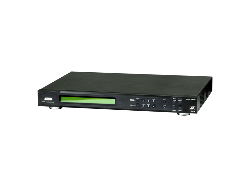 VM6404HB-AT-G  Коммутатор ATEN 4x4 4K HDMI Matrix Switch W/ Scaler W/ EU
