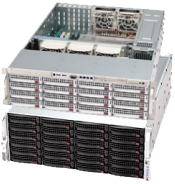 Серверы многодисковые SuperMicro