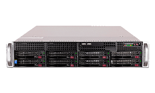 Сервер Supermicro WS-C2.R2H.H308&  2x Intel Xeon Scalable 3rd  2U 8x HDD 3''5