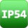 Степень защиты IP-54 - защита от проникновения пыли и защита от капель со всех сторон